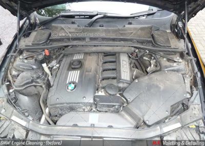 BMW Engine Clean before