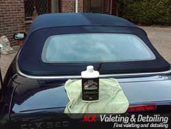 Soft Top Convertible Roof Restoration Mobile Car Valeting