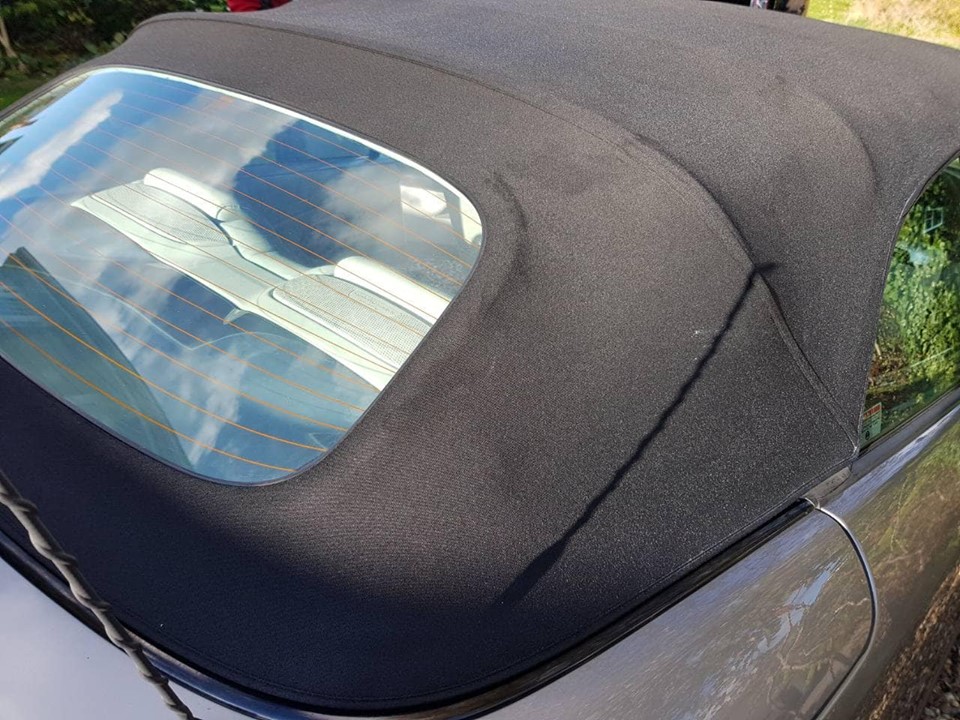 Soft Top Convertible Roof Restoration Mobile Car Valeting